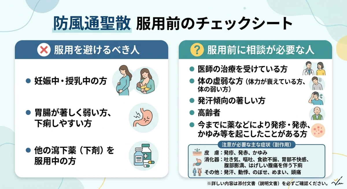 服用前に確認すべき注意点と副作用