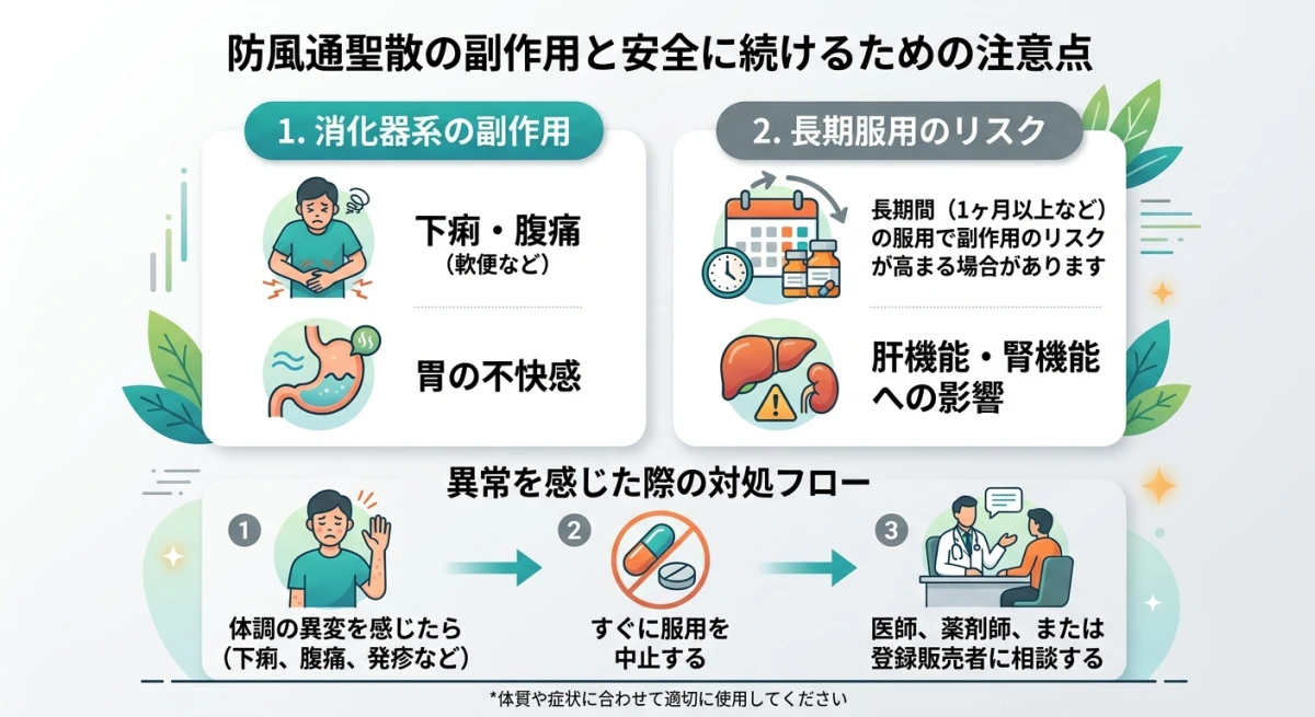 防風通聖散の副作用と安全な服用方法