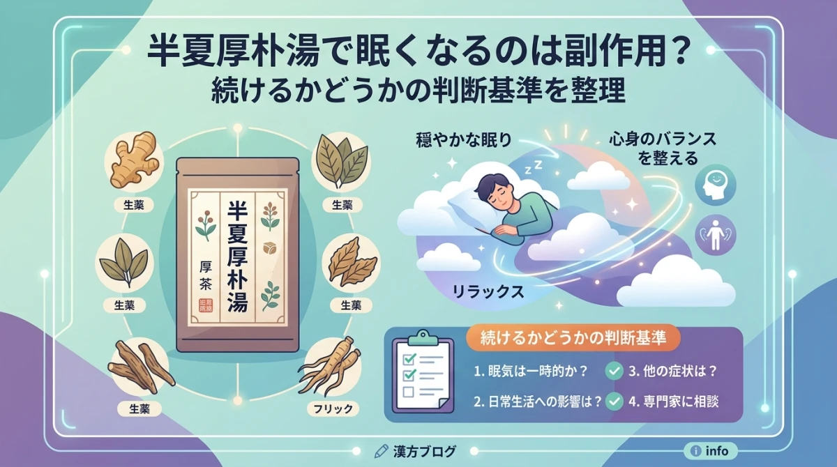 半夏厚朴湯と心身の調和