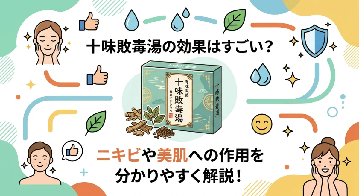 漢方薬によるニキビ改善と美肌ケア