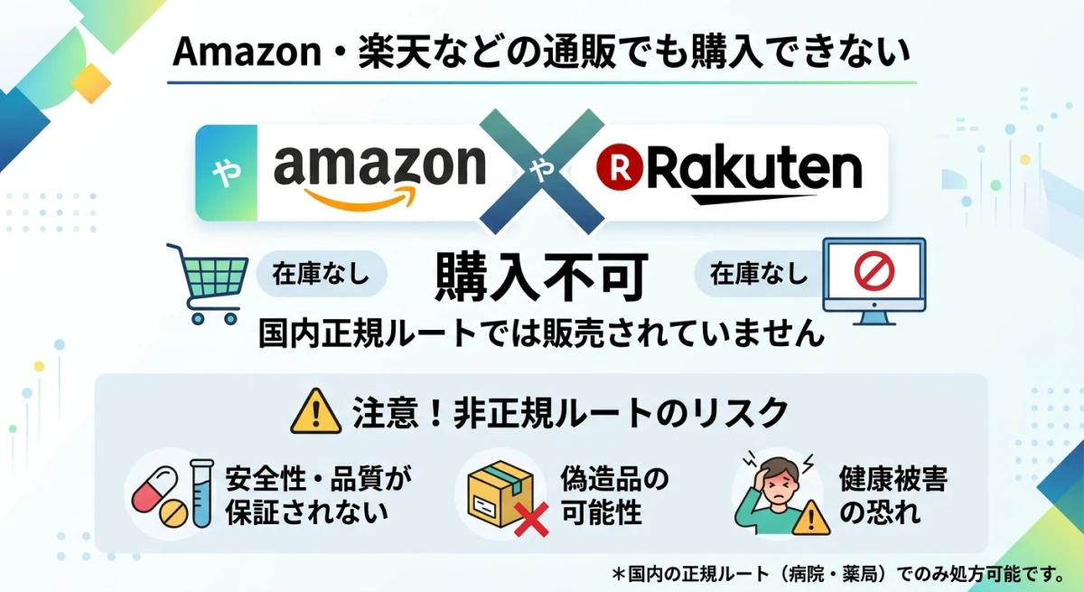 ECサイトではデエビゴが購入できない