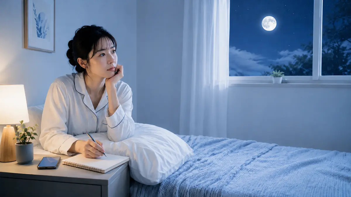 睡眠薬を飲んでも眠れない主な原因